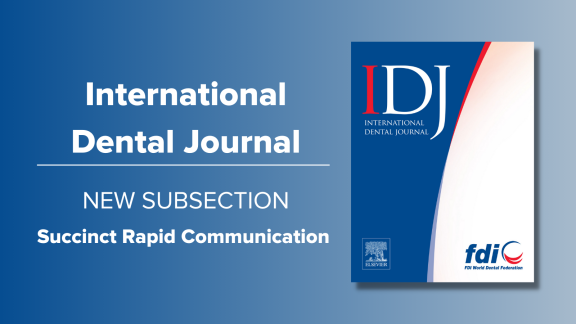 international dental journal subsection succinct rapid communication