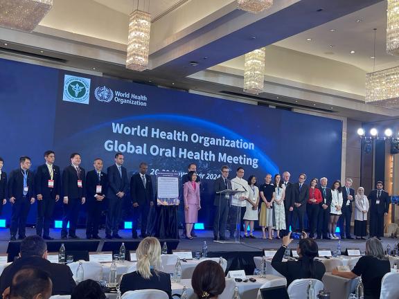 WHO Global Oral Health Meeting 2024