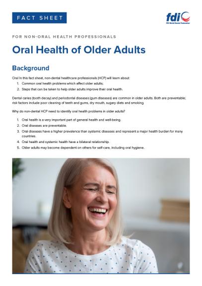 Oral Health of Older Adults