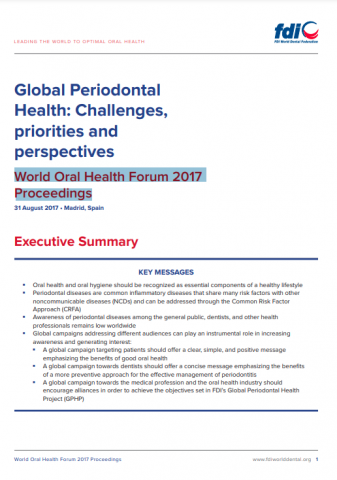 Global periodontal health_Challenges, priorities and perspectives_proceedings
