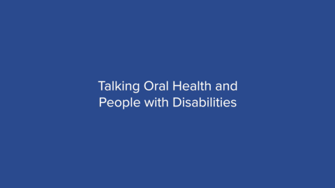 Expert interview disabilities oral health
