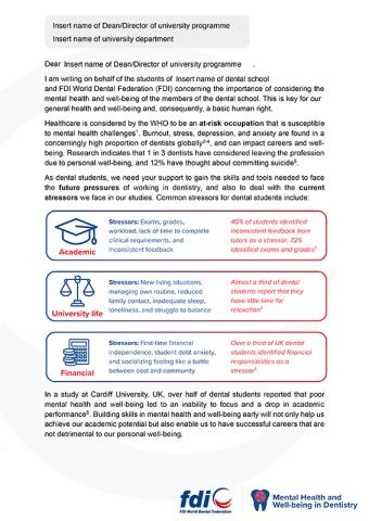 Advocacy page for deans and directors